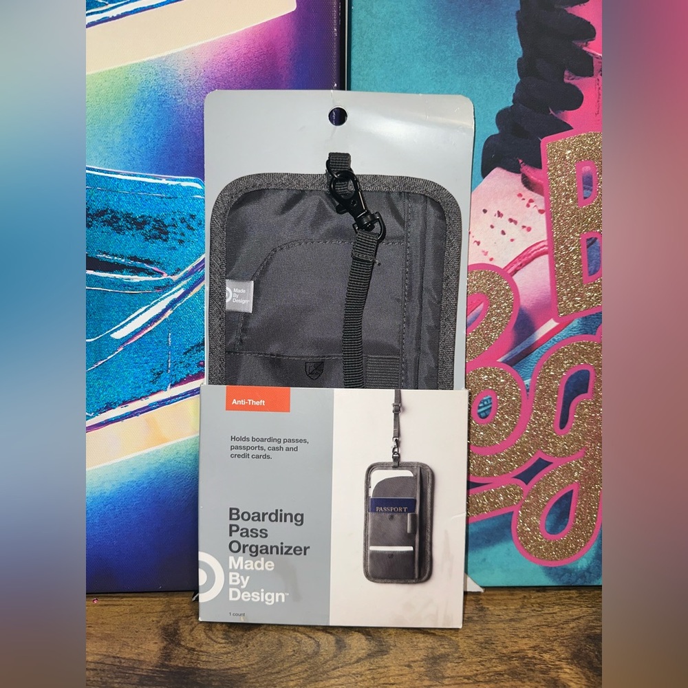 Boarding Pass Organizer is part of the Made By Design™ travel line